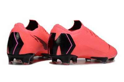 Nike Mercurial Vapor 12 Elite FG Firm Ground Soccer Cleats - Red/Black/Pink