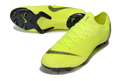 Nike Mercurial Vapor 12 Elite FG Firm Ground Soccer Cleats - Yellow/Black