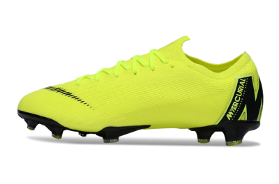 Nike Mercurial Vapor 12 Elite FG Firm Ground Soccer Cleats - Yellow/Black
