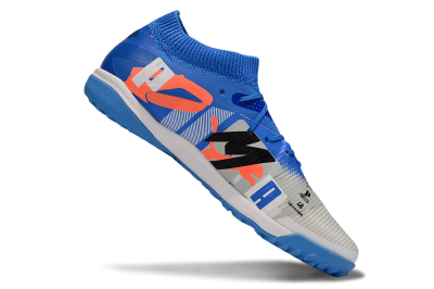 Puma Future 8 Ultimate TF Artificial Turf Soccer Shoes - Blue/White/Orange