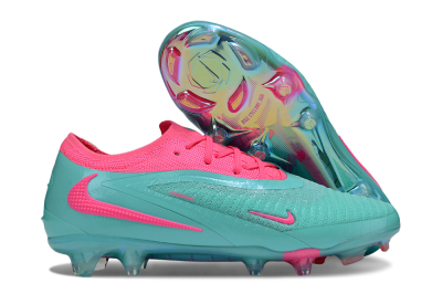 Nike Phantom 6 Low Elite FG Firm Ground Soccer Cleats - Jade/Pink