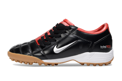 Nike Total 90 III TF Artificial Turf Soccer Shoes - Black/Silver/Red