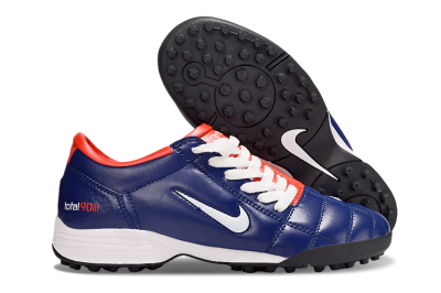 Nike Total 90 III TF Artificial Turf Soccer Shoes - Blue/White/Red