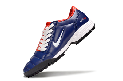 Nike Total 90 III TF Artificial Turf Soccer Shoes - Blue/White/Red