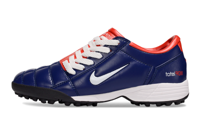 Nike Total 90 III TF Artificial Turf Soccer Shoes - Blue/White/Red