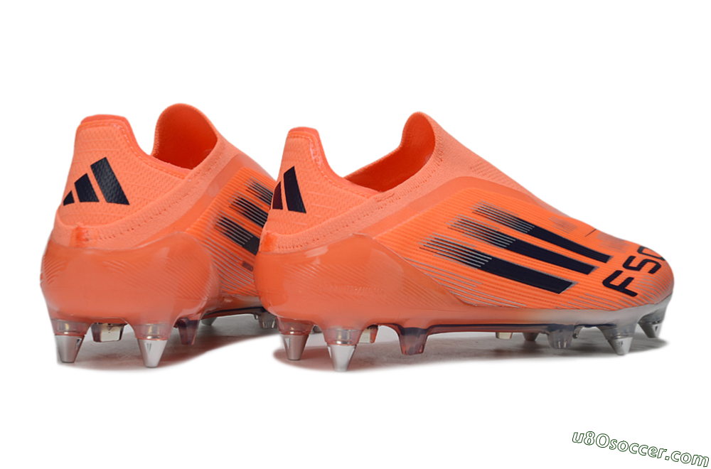 Adidas F50 Elite Laceless SG Soft Ground Soccer Cleats - Red/Black/Silver 6