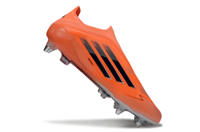 Adidas F50 Elite Laceless SG Soft Ground Soccer Cleats - Red/Black/Silver