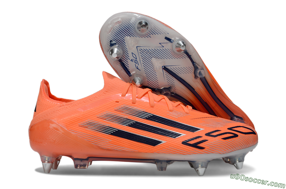 Adidas F50 Elite SG Soft Ground Soccer Cleats - Red/Black/Silver 1