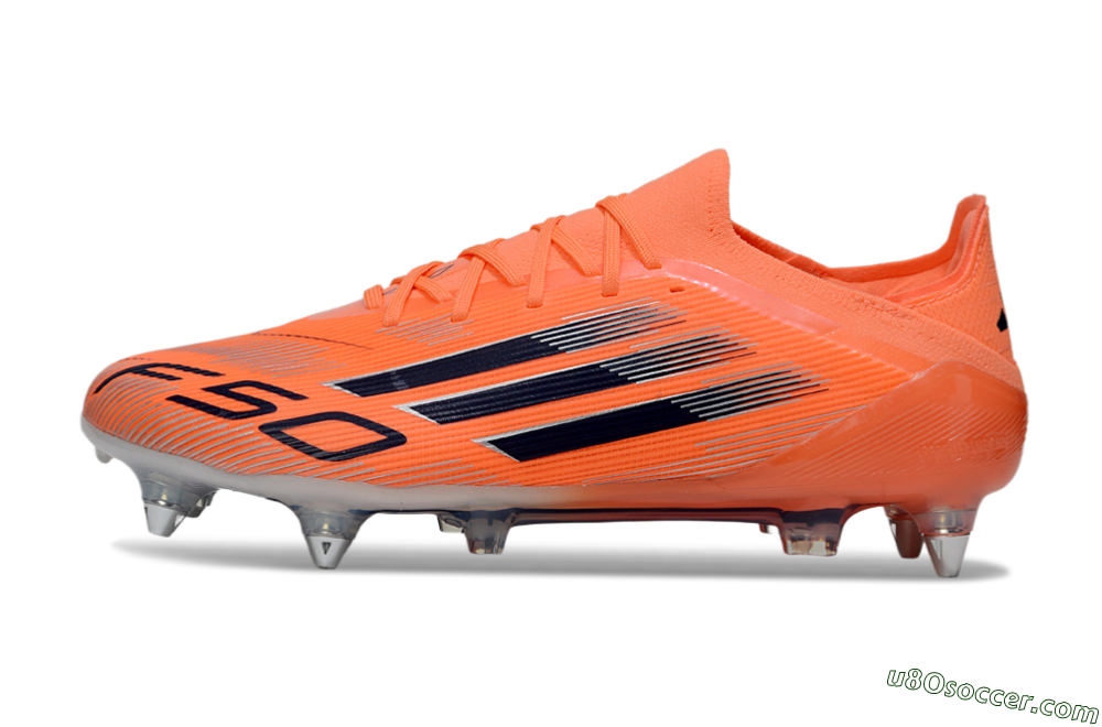 Adidas F50 Elite SG Soft Ground Soccer Cleats - Red/Black/Silver 2