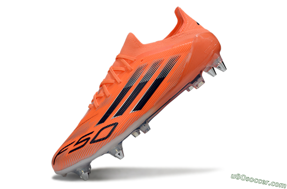 Adidas F50 Elite SG Soft Ground Soccer Cleats - Red/Black/Silver 5