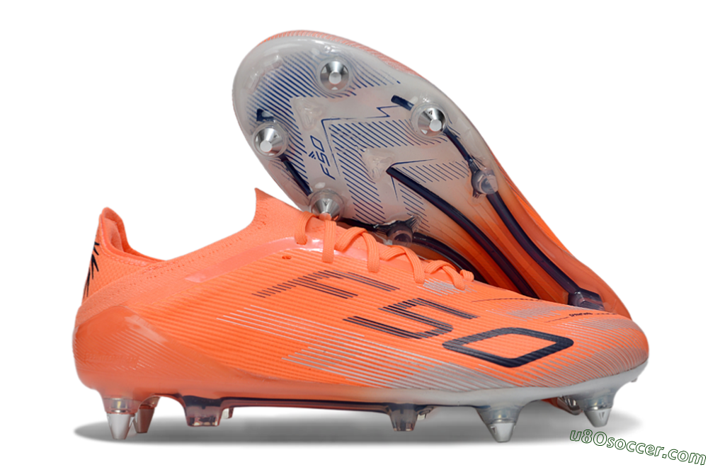 Adidas F50 Elite SG Soft Ground Soccer Cleats - Red/Black/Silver 1