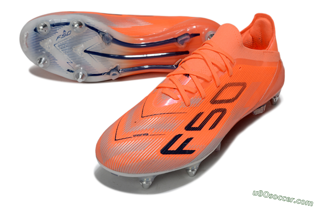 Adidas F50 Elite SG Soft Ground Soccer Cleats - Red/Black/Silver 3