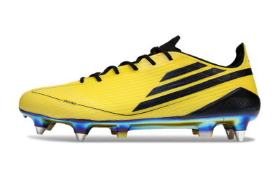 Adidas F50 Elite SG Soft Ground Soccer Cleats - Yellow/Black/Gold