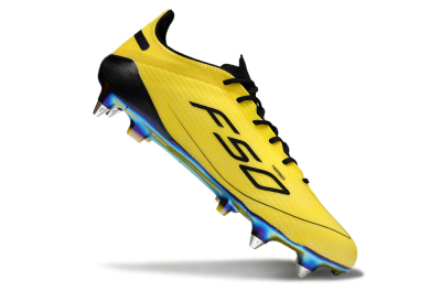 Adidas F50 Elite SG Soft Ground Soccer Cleats - Yellow/Black/Gold