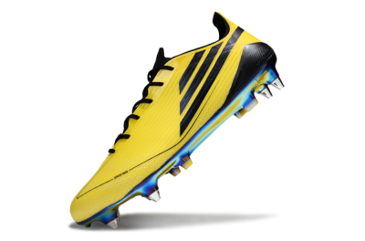 Adidas F50 Elite SG Soft Ground Soccer Cleats - Yellow/Black/Gold