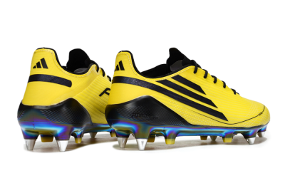 Adidas F50 Elite SG Soft Ground Soccer Cleats - Yellow/Black/Gold