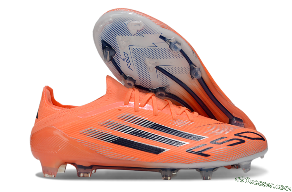 Adidas F50 Elite FG Firm Ground Soccer Cleats - Red/Black/Silver 1