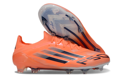 Adidas F50 Elite FG Firm Ground Soccer Cleats - Red/Black/Silver