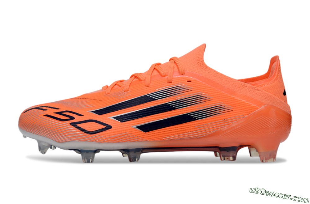 Adidas F50 Elite FG Firm Ground Soccer Cleats - Red/Black/Silver 2