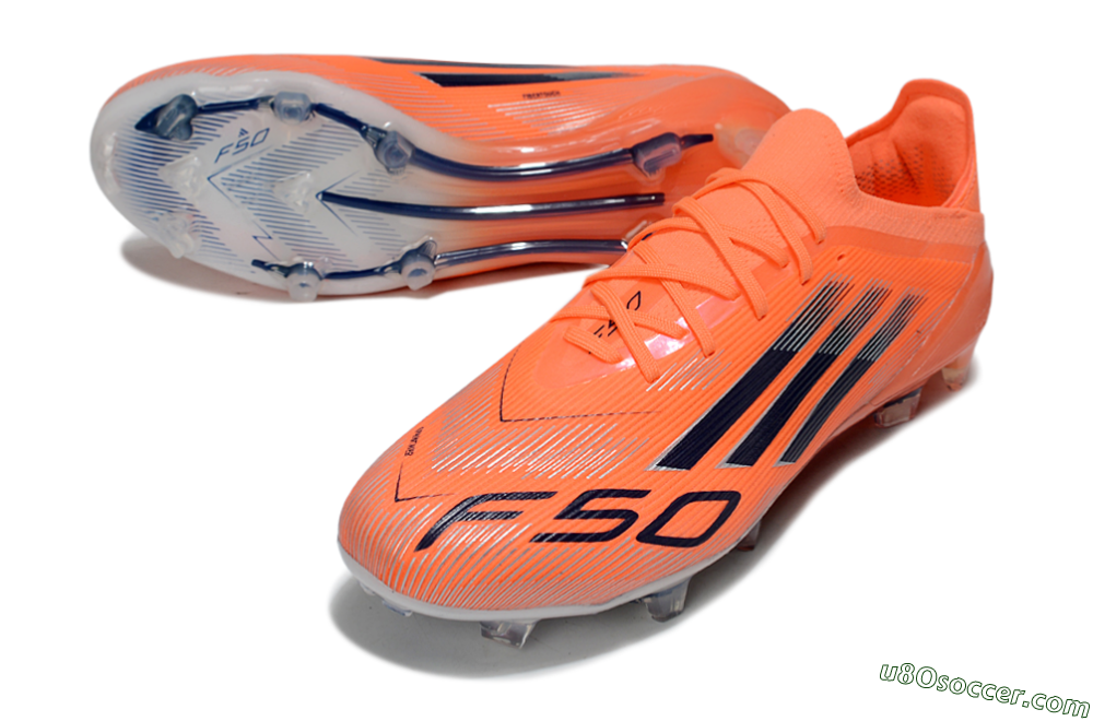 Adidas F50 Elite FG Firm Ground Soccer Cleats - Red/Black/Silver 3