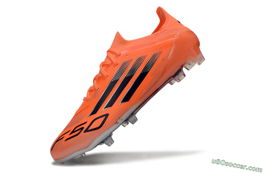 Adidas F50 Elite FG Firm Ground Soccer Cleats - Red/Black/Silver 5