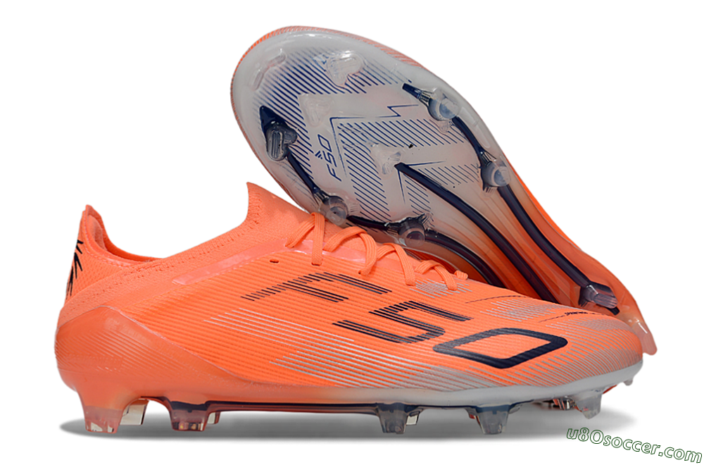 Adidas F50 Elite FG Firm Ground Soccer Cleats - Red/Black/Silver 1