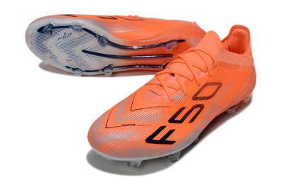 Adidas F50 Elite FG Firm Ground Soccer Cleats - Red/Black/Silver