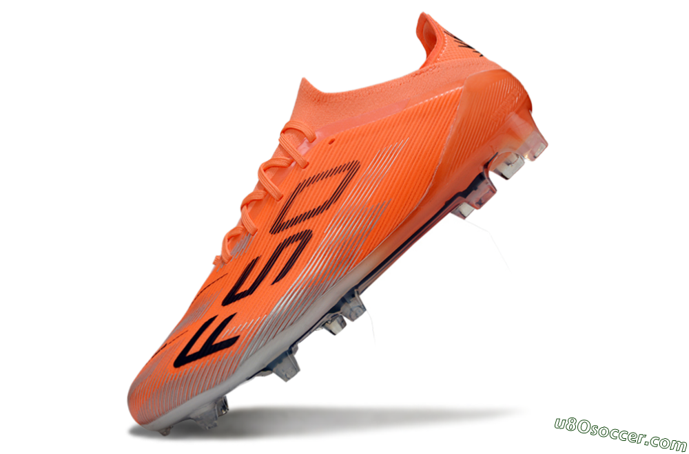 Adidas F50 Elite FG Firm Ground Soccer Cleats - Red/Black/Silver 5