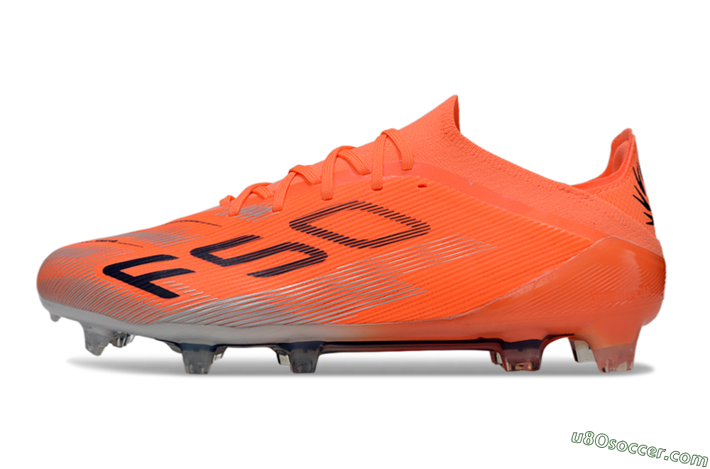 Adidas F50 Elite FG Firm Ground Soccer Cleats - Red/Black/Silver 2