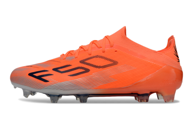 Adidas F50 Elite FG Firm Ground Soccer Cleats - Red/Black/Silver