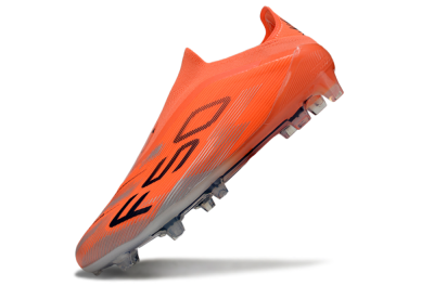 Adidas F50 Elite Laceless FG Firm Ground Soccer Cleats - Red/Black/Silver