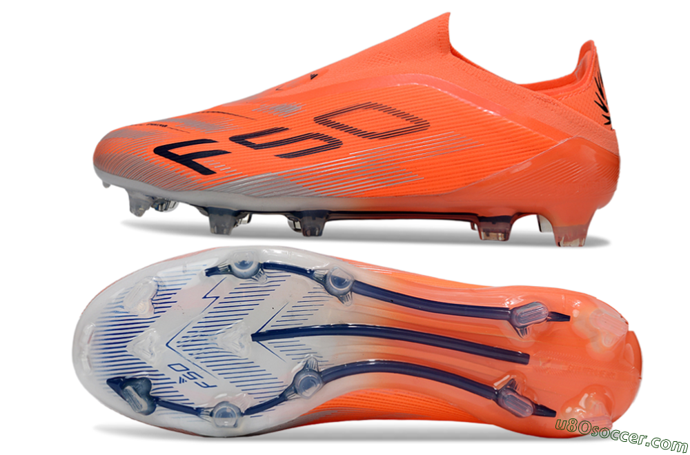 Adidas F50 Elite Laceless FG Firm Ground Soccer Cleats - Red/Black/Silver 0