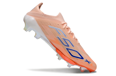 Adidas F50+ Elite Lightstrike Pro FG Firm Ground Soccer Cleats - Pink/Orange/White