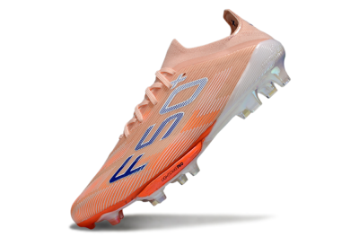 Adidas F50+ Elite Lightstrike Pro FG Firm Ground Soccer Cleats - Pink/Orange/White