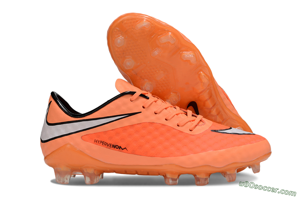 Nike Hypervenom Phantom Rgn SE FG Firm Ground Soccer Cleats - Orange/White/Black 1