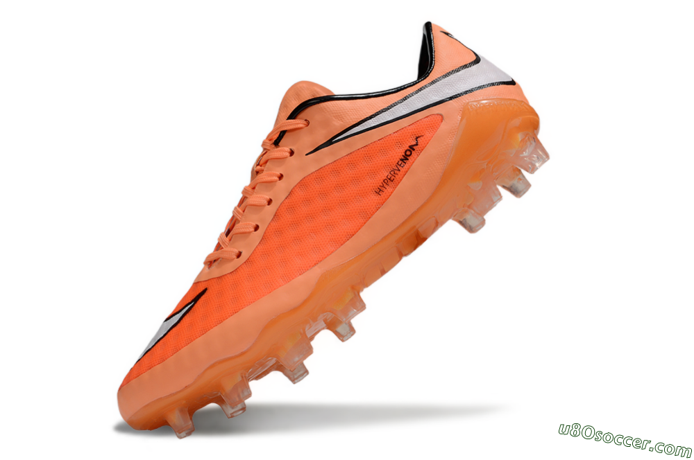 Nike Hypervenom Phantom Rgn SE FG Firm Ground Soccer Cleats - Orange/White/Black 5