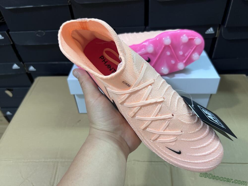 Nike Phantom Luna Elite AG Artificial Grass Soccer Cleats - Pink/Black