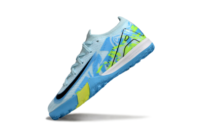 Nike Air Zoom Mercurial Vapor 16 Elite TF Artificial Turf Soccer Shoes - Blue/Black/Yellow
