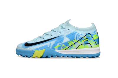 Nike Air Zoom Mercurial Vapor 16 Elite TF Artificial Turf Soccer Shoes - Blue/Black/Yellow