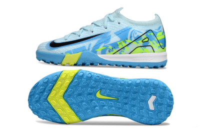 Nike Air Zoom Mercurial Vapor 16 Elite TF Artificial Turf Soccer Shoes - Blue/Black/Yellow