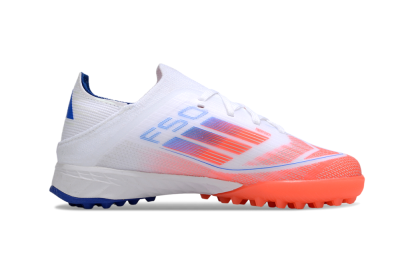 Adidas F50 Elite TF Artificial Turf Soccer Shoes - White/Red/Blue
