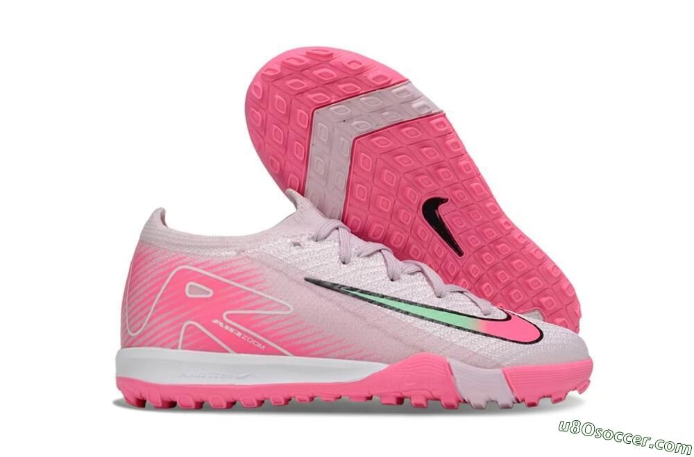 Nike Air Zoom Mercurial Vapor 16 Elite TF Artificial Turf Soccer Shoes - Pink/White/Black 1