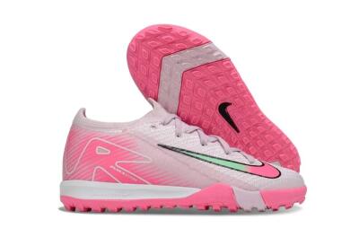 Nike Air Zoom Mercurial Vapor 16 Elite TF Artificial Turf Soccer Shoes - Pink/White/Black