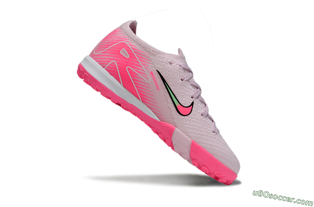 Nike Air Zoom Mercurial Vapor 16 Elite TF Artificial Turf Soccer Shoes - Pink/White/Black 4