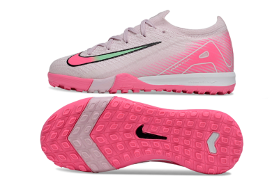 Nike Air Zoom Mercurial Vapor 16 Elite TF Artificial Turf Soccer Shoes - Pink/White/Black