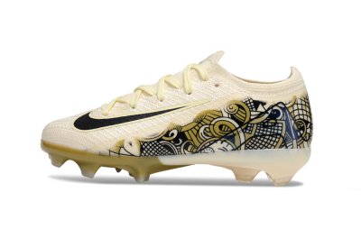 Nike Air Zoom Mercurial Vapor 16 Elite FG Firm Ground Soccer Cleats - Beige/Black/Brown