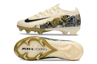 Nike Air Zoom Mercurial Vapor 16 Elite FG Firm Ground Soccer Cleats - Beige/Black/Brown