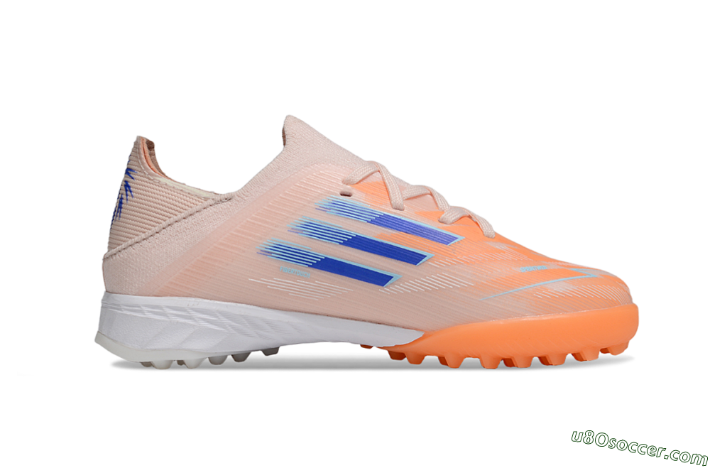 Adidas F50 Elite TF Artificial Turf Soccer Shoes - Pink/Blue/White 5