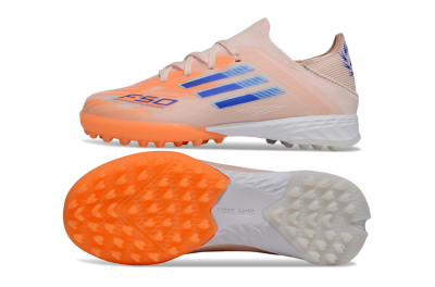 Adidas F50 Elite TF Artificial Turf Soccer Shoes - Pink/Blue/White