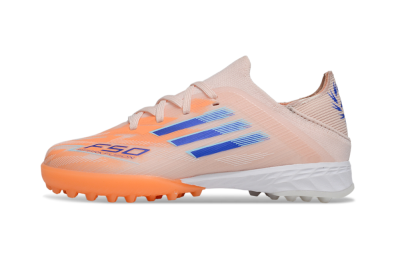 Adidas F50 Elite TF Artificial Turf Soccer Shoes - Pink/Blue/White